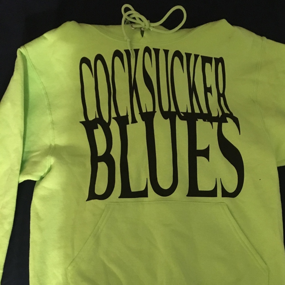 Vlone Playboi Carti “Cocksucker Blues” Hoodie Sz S